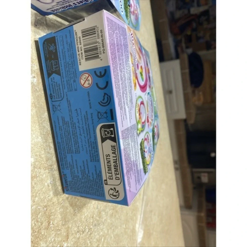 2 Rescue Penguins Toy Interactive Pet Robotic‎  2pk 1 Black 1 Blue           578